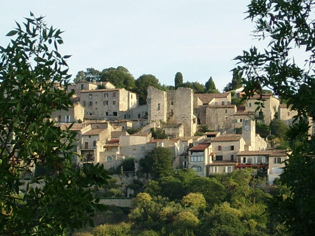 Hotel Logis Le Relais Sarrasin Vezenobres Exterior foto
